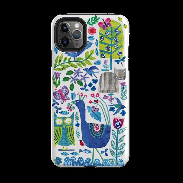 Iphone Tough Case – Back Garden By Tracey English Iphone Cases