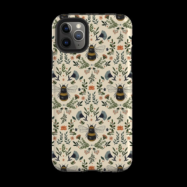 Iphone Tough Case – Bees 2 By Jade Mosinski Iphone Cases