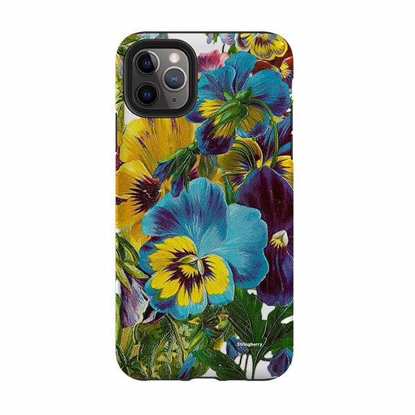 Iphone Tough Case – Blue Garden Iphone Cases