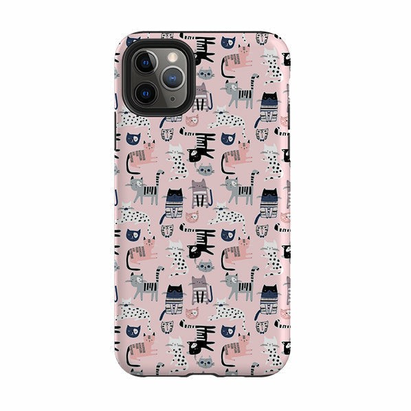 Iphone Tough Case – Cat-Titude Pattern Iphone Cases