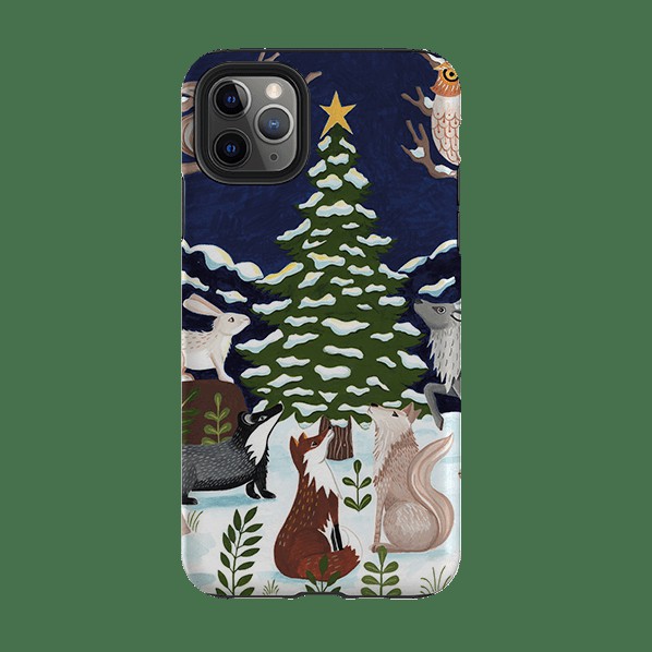 Iphone Tough Case – Christmas Tree By Bex Parkin Iphone Cases