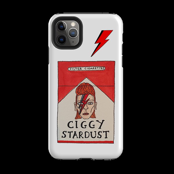 Iphone Tough Case – Ciggy Stardust By Angelica Hicks Iphone Cases