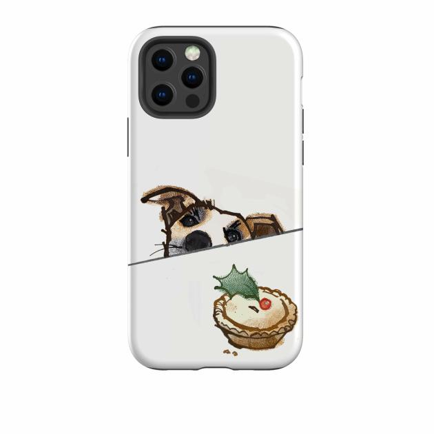 Iphone Tough Case – Dog And Holly By Liane Payne Iphone Cases