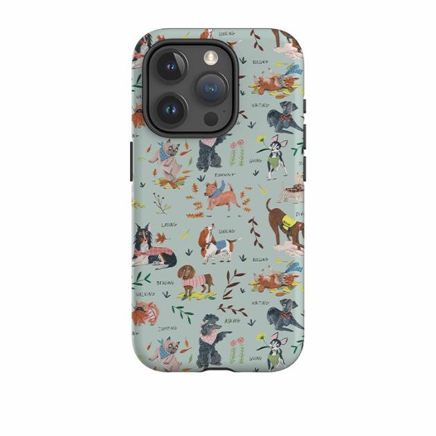 Iphone Tough Case – Dog Pattern Ii By Caroline Bonne Muller Iphone Cases