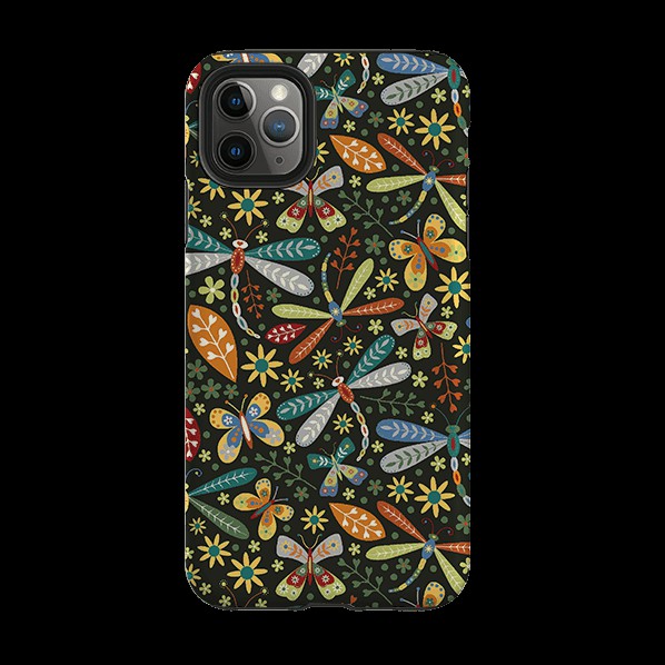 Iphone Tough Case – Dragonflies By Suzy Taylor Iphone Cases