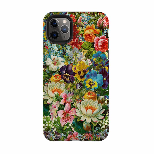 Iphone Tough Case – Floral Burst Iphone Cases