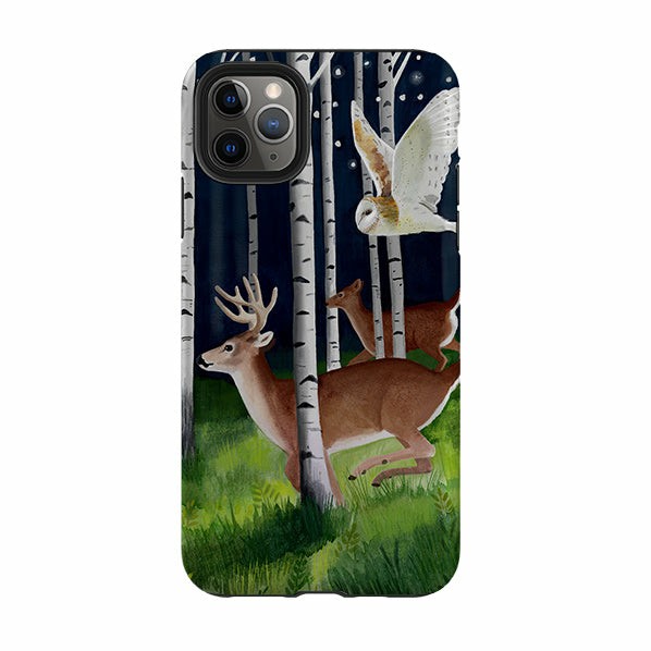 Iphone Tough Case – Green Forest By Bex Parkin Iphone Cases