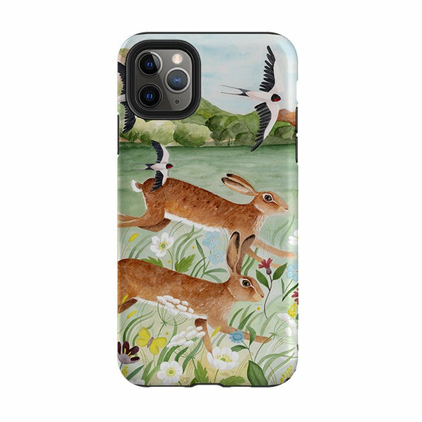 Iphone Tough Case – Hares By Bex Parkin Iphone Cases