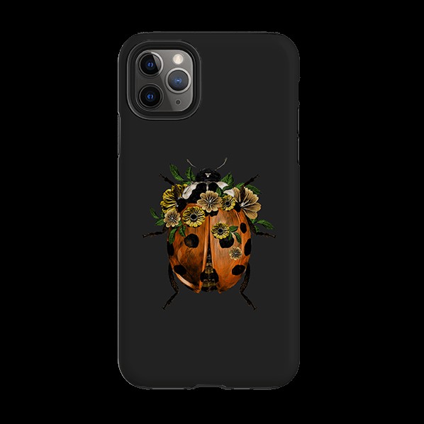 Iphone Tough Case – Ladybug Dark Iphone Cases