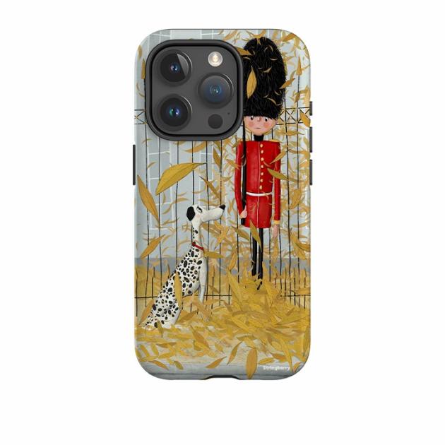 Iphone Tough Case – London In Leaves By Maja Lindberg Iphone Cases