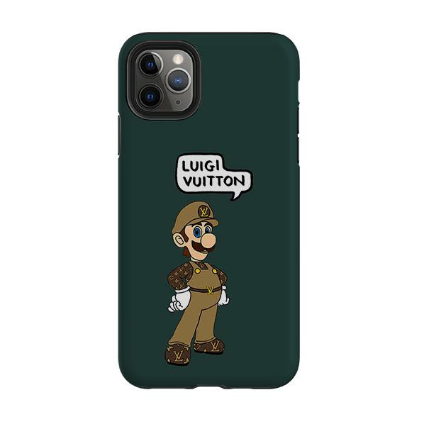 Iphone Tough Case – Luigi Vuitton Forest Green By Angelica Hicks Iphone Cases