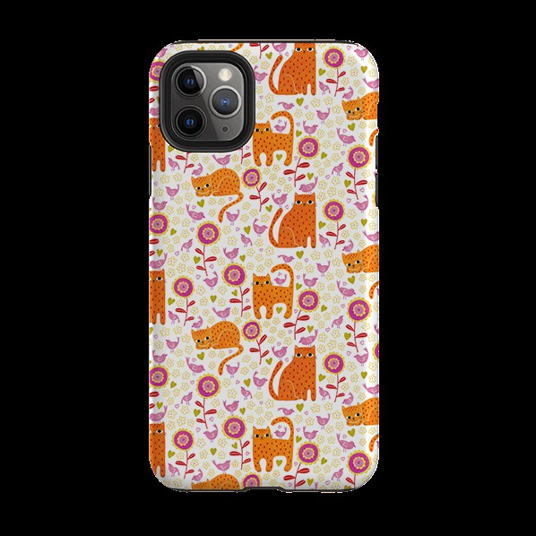 Iphone Tough Case – Marmalade Cats By Suzy Taylor Iphone Cases