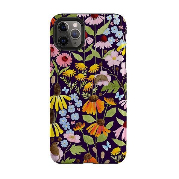 Iphone Tough Case – Mice And Wildflowers By Bex Parkin Iphone Cases