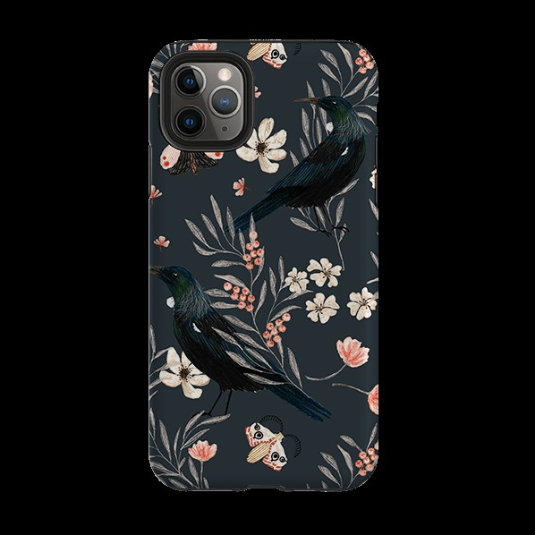 Iphone Tough Case – Moths And Tuis By Katherine Quinn Iphone Cases