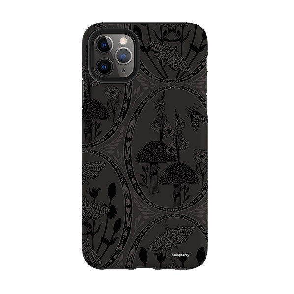 Iphone Tough Case – Mushrooms By Nina Pace Iphone Cases