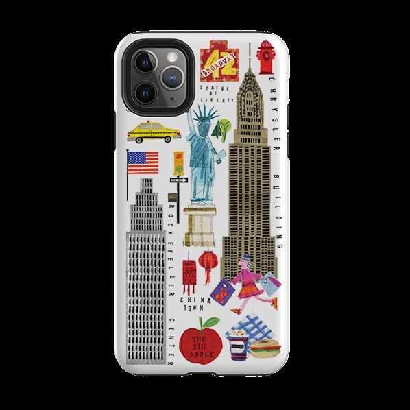 Iphone Tough Case – New York Icons By Tracey English Iphone Cases