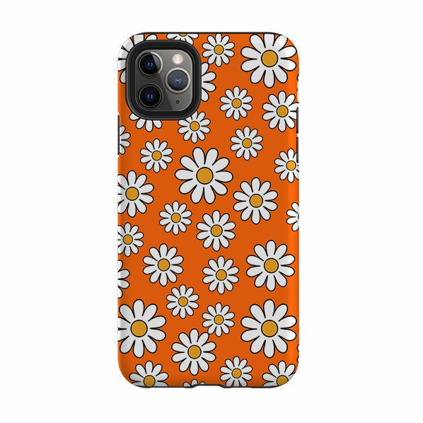 Iphone Tough Case – Orange Daises Iphone Cases