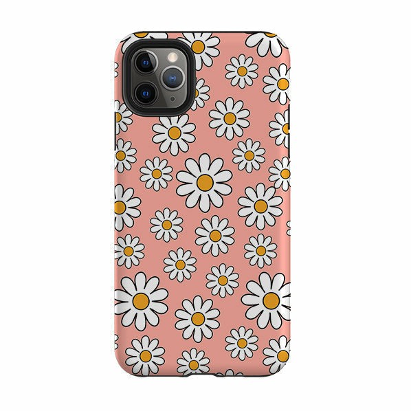 Iphone Tough Case – Pale Daises Iphone Cases