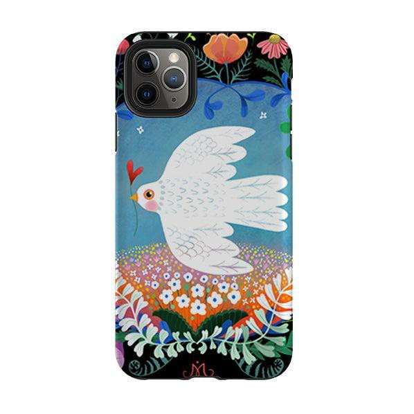 Iphone Tough Case – Peacebird By Mia Underwood Iphone Cases