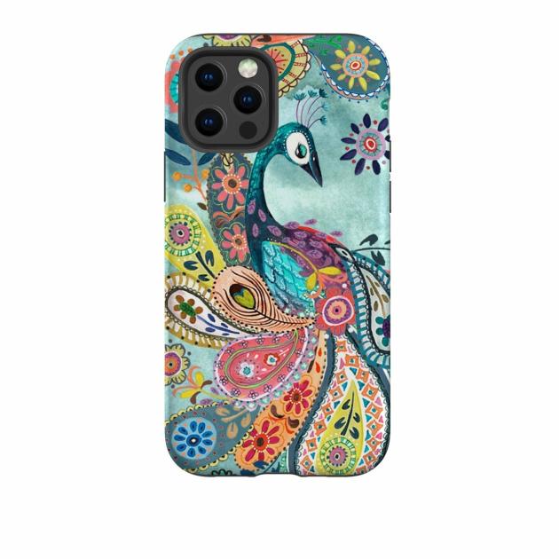 Iphone Tough Case – Peacock Dreams By Caroline Bonne Muller Iphone Cases