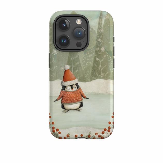 Iphone Tough Case – Penguin By Maja Lindberg Iphone Cases