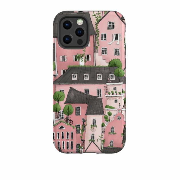 Iphone Tough Case – Pink City By Maja Lindberg Iphone Cases