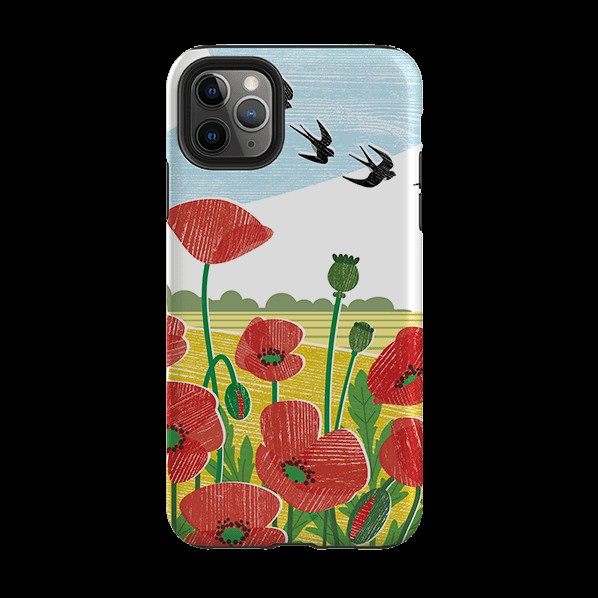 Iphone Tough Case – Poppy Fields By Liane Payne Iphone Cases