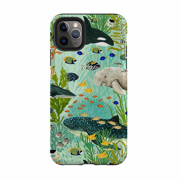 Iphone Tough Case – Sea Life By Katherine Quinn Iphone Cases