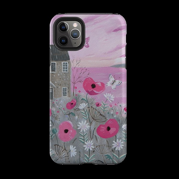 Iphone Tough Case – Seaside Flowers By Mary Stubberfield Iphone Cases