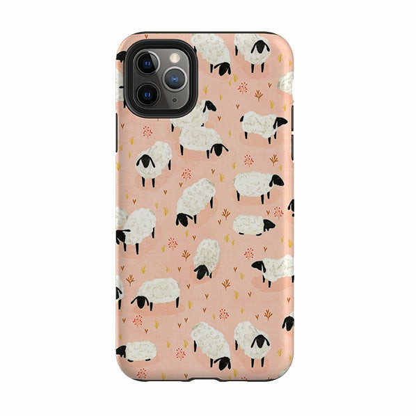 Iphone Tough Case – Sheep Pink By Katherine Quinn Iphone Cases