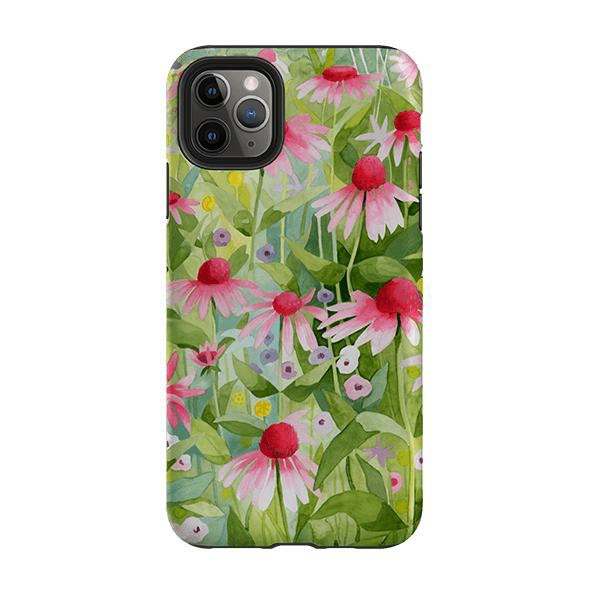 Iphone Tough Case – Summer Echinacea By Bex Parkin Iphone Cases