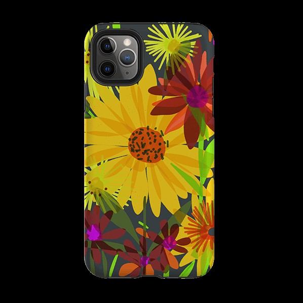 Iphone Tough Case – Sunflowers By Sarah Campbell Iphone Cases