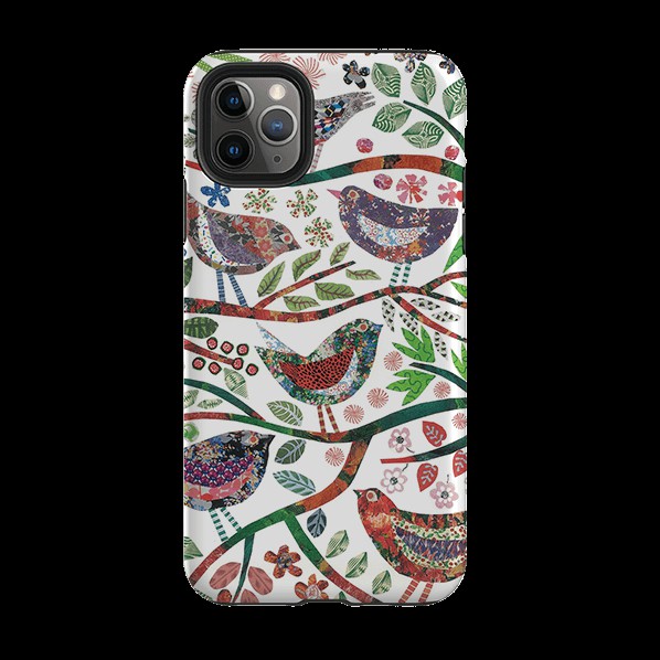 Iphone Tough Case – Vintage Birds By Jane Robbins Iphone Cases