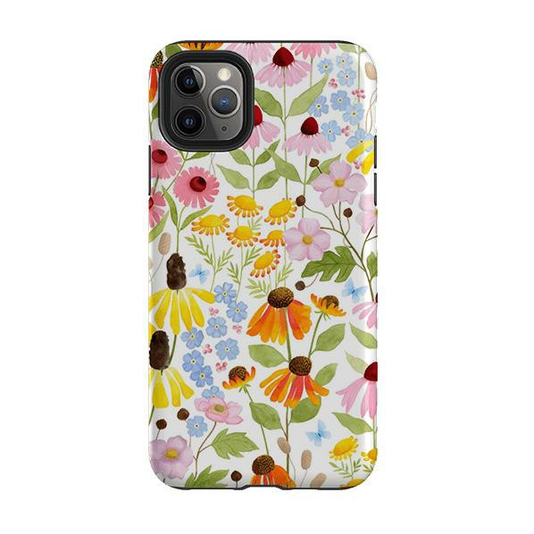 Iphone Tough Case – Wildflower Pattern By Bex Parkin Iphone Cases