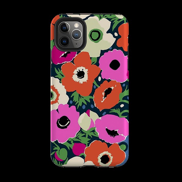 Iphone Tough Case – Windflowers By Sarah Campbell Iphone Cases