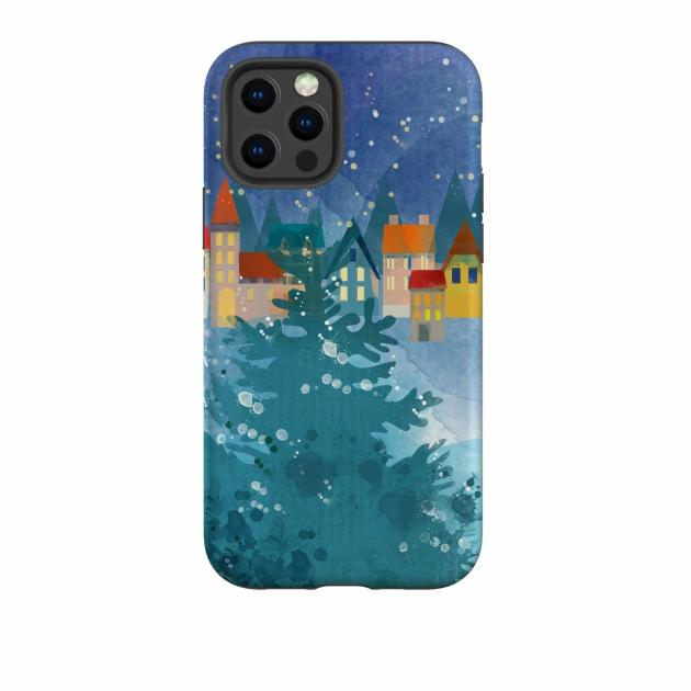 Iphone Tough Case – Winter Town Iphone Cases