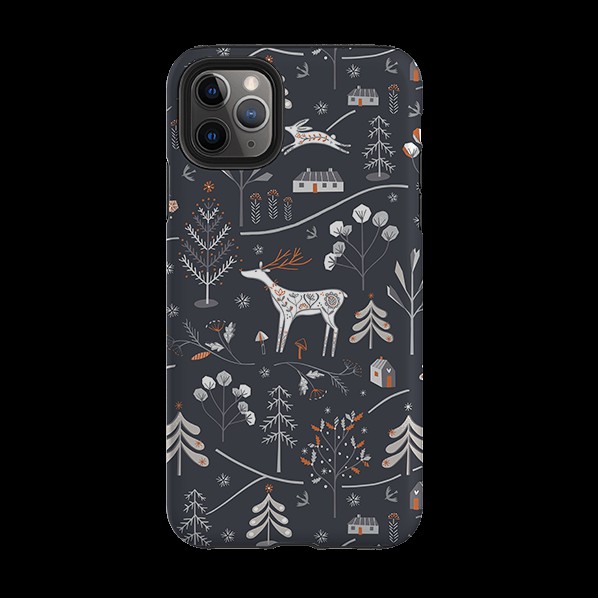 Iphone Tough Case – Winterfold B By Ali Brookes Iphone Cases