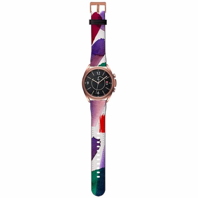 Lilac Brushes By Kitty Joseph Samsung Watch Strap Android Watch Straps