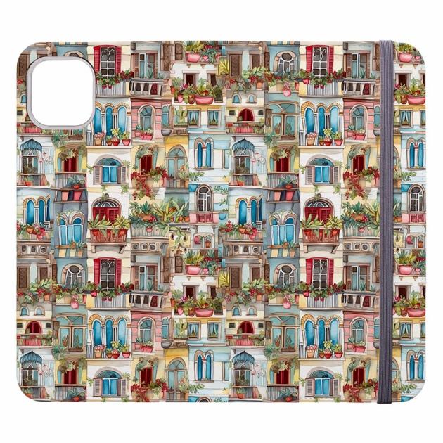 Montmartre Houses Iii Wallet Case Iphone Cases