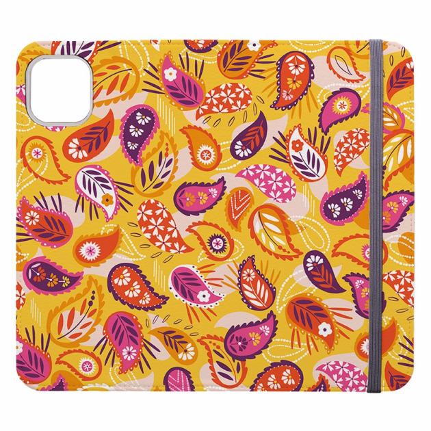 Paisley Yellow By Ali Brookes Iphone Cases