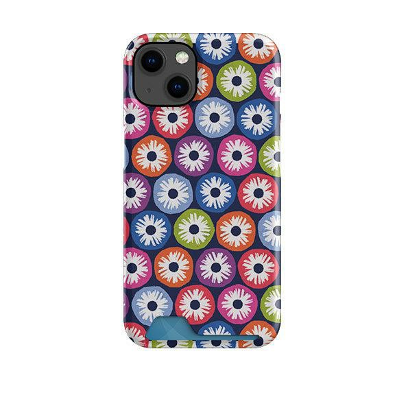 Penny Flowers Dark By Ali Brookes Case + Card