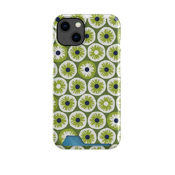 Penny Flowers Green By Ali Brookes Case + Card