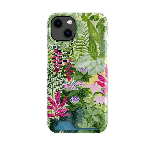 Pink Botanical Case And Card Case By Bex Parkin Case + Card