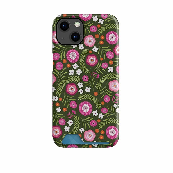 Posy Garden Ii By Ali Brookes Case And Card Case Case + Card