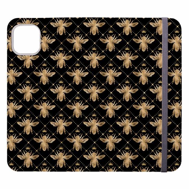 Queen Bees Black Wallet Case Iphone Cases