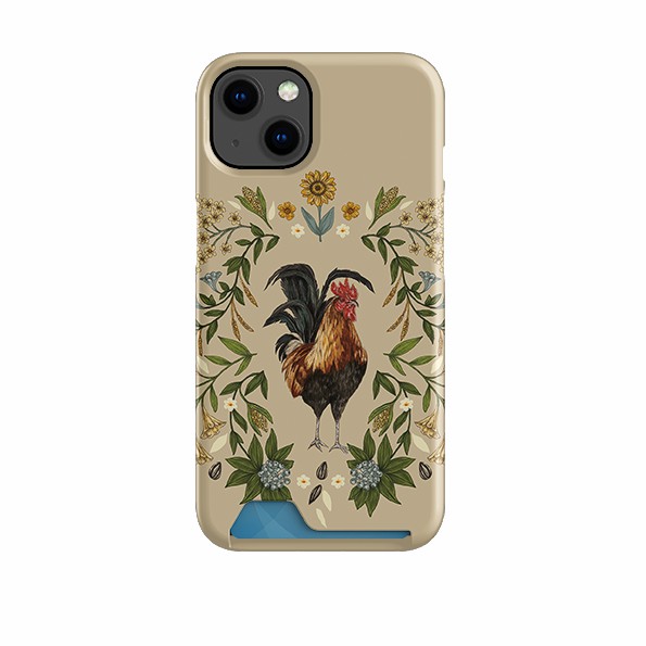 Rooster By Jade Mosinski Case And Card Case Case + Card