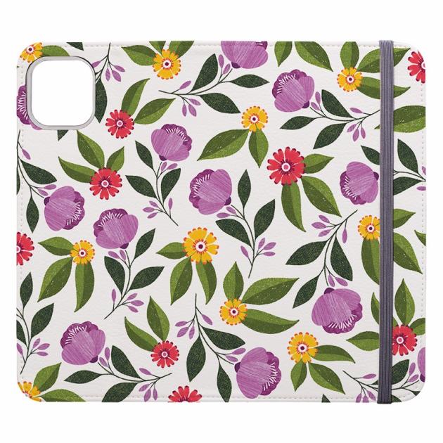 Rose Garden I By Ali Brookes Wallet Case Iphone Cases