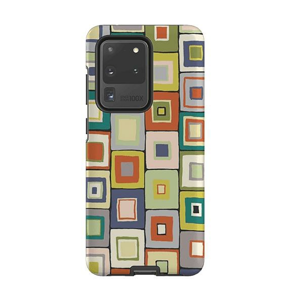 Samsung Tough Case – Atelier Blanket Squares Urbane By Sarah Campbell Phone Cases