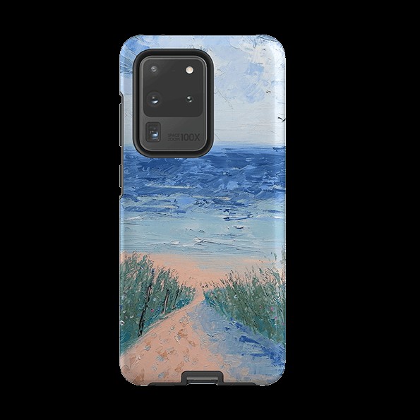 Samsung Tough Case – Beach Path By Mary Stubberfield Phone Cases