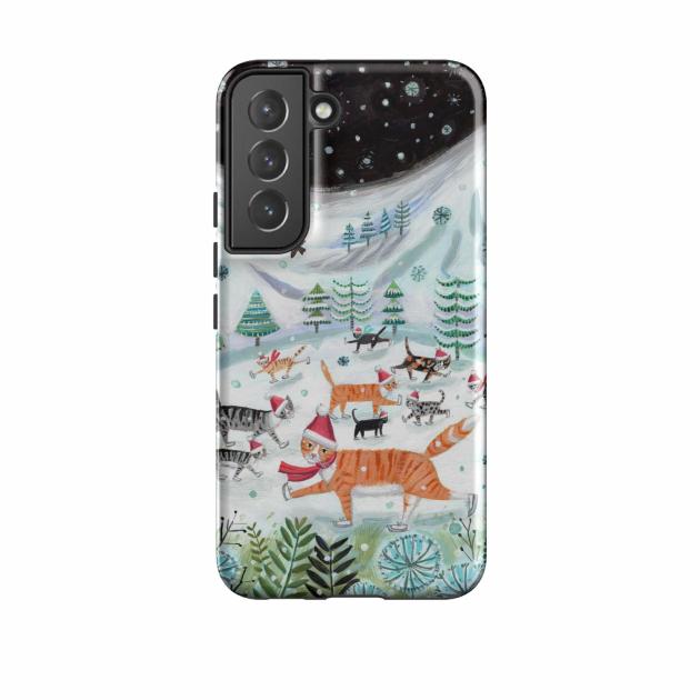 Samsung Tough Case – Cats On Ice By Mary Stubberfield Phone Cases